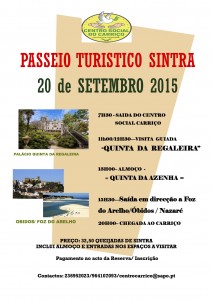 CARTAZ PASSEIO SINTRA