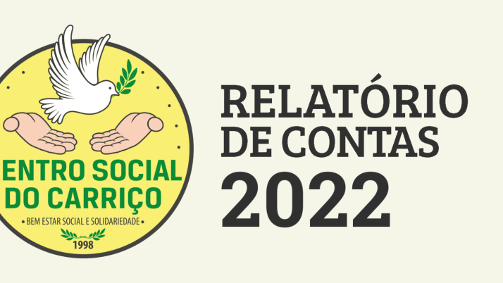 Relatório de contas do ano 2022