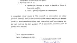 Convocatória